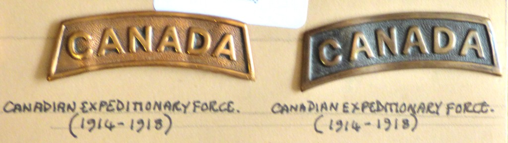 British Commonwealth Shoulder titles (32) - Canadian, Vancouver, Algonquin, C.E.F. Infantry (1914- - Image 2 of 3