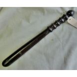British late 19th, early 20th Century Policeman's Turgeon, no markings with an extended pommel and