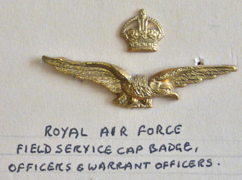 Royal Air force Cap badge and collar badges (17) a rare selection including: RFC, RAF, Warrant - Image 6 of 9