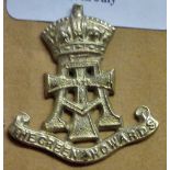 British WWII (Princess Alexandra's of Wales own) The Yorkshire Regiment Cap badge. An excellent
