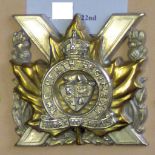 Canada - The Perth Regiment Cap badge - w/m KC