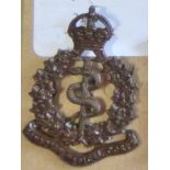 Canada - Canadian Medial Corps Cap Badge - Bronze KC