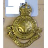 Canada - Lincoln & Welland Regiment Cap Badge - Brass KC
