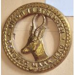 South Africa - South African Infantry - General Service Badge - Brass