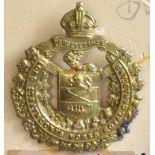 Canada - Lord Strathcona's Horse Cap Badge (Royal Canadians) KC