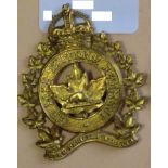 Canada - The Lake Superior Scottish Regiment Cap badge - Brass KC