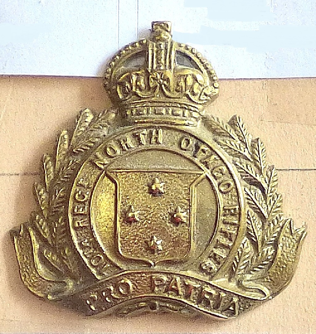 New Zealand - 10th (North Otago Rifles) Regiment Brass