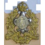 Canada - Le Regiment De Joliette Cap Badge - Brass, KC