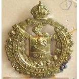 Canada - First Hussars Cap Badge - KC