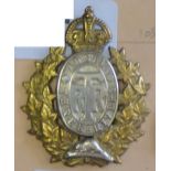 Canada - The Three Rivers Regiment Cap Badge - Bi-Metal KC