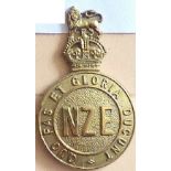 New Zealand - Corps of New Zealand Engineers - Brass KC