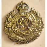 Canada - Royal Canadian Engineers Cap Badge - Brass KC