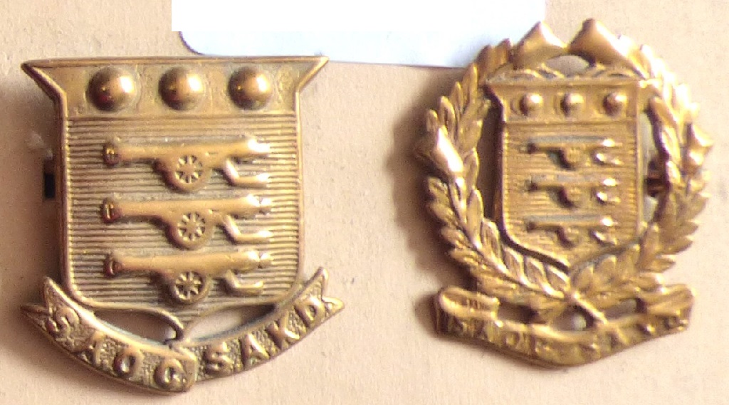 South Africa - Ordnance Corps - Brass - Two Variants(2)