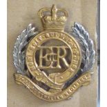 Australian - Royal Australian Engineers Cap Badge - Bi-Metal, QC