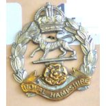 Royal Hampshire Regiment - Bi-Metal-KC