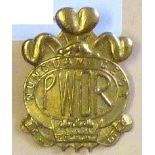 Canada - Prince of Wales Own Cap Badge - (Kingston Regiment) - Brass