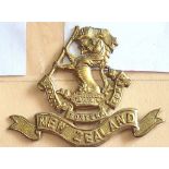 New Zealand - 5th (Wellington Rifles) Regiment - Brass