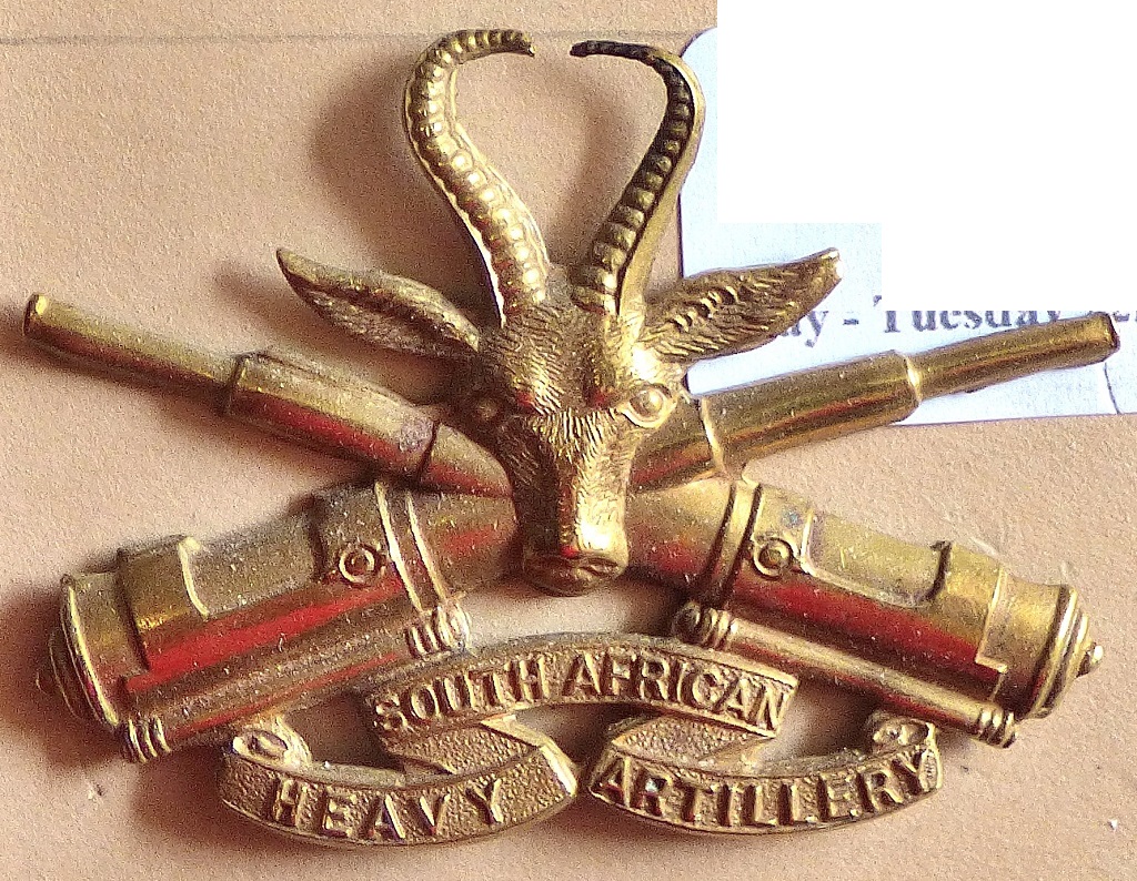 South Africa - South African Heavy Artillery - Brass (1915-19)