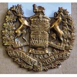 Canada - 3rd Canadian Pioneers Cap Badge - Copper