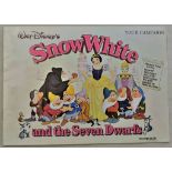 Campaign Book, Snow White and the Seven Dwarfs (1937, 11.5" x 8"). Book runs to 18 pages worth of