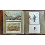 A Fine collection of Military Regimental Christmas cards, also MCC, Foreign Office, Home Guards Club