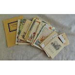 Greeting Cards - A good family bundle mostly 1930's - 60's - many unused (40 approx)