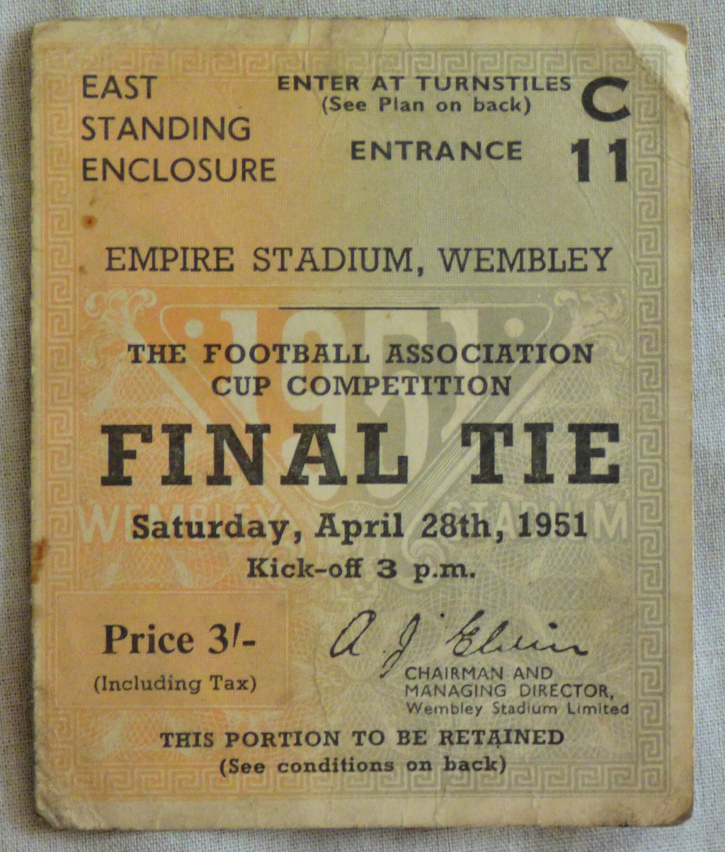 Empire Stadium-Wembley-The Football Association Cup Competition-Final Tie, Saturday April 28th - Image 4 of 4