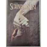 Film Brochure, Schindler's List, 1993, A4 size, poster frontage, opens out to centrefold