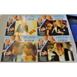 Film Lobby Posters (range of 8, 14" 11"), Junior (1994). Starring Arnold Schwarzenegger, Emma