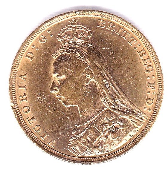 1889 Sovereign, AEF - Image 2 of 3