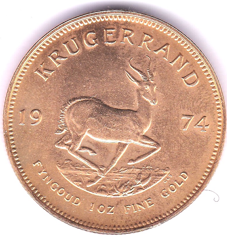 Gold 1974 Krugerrand, UNC - Image 3 of 3