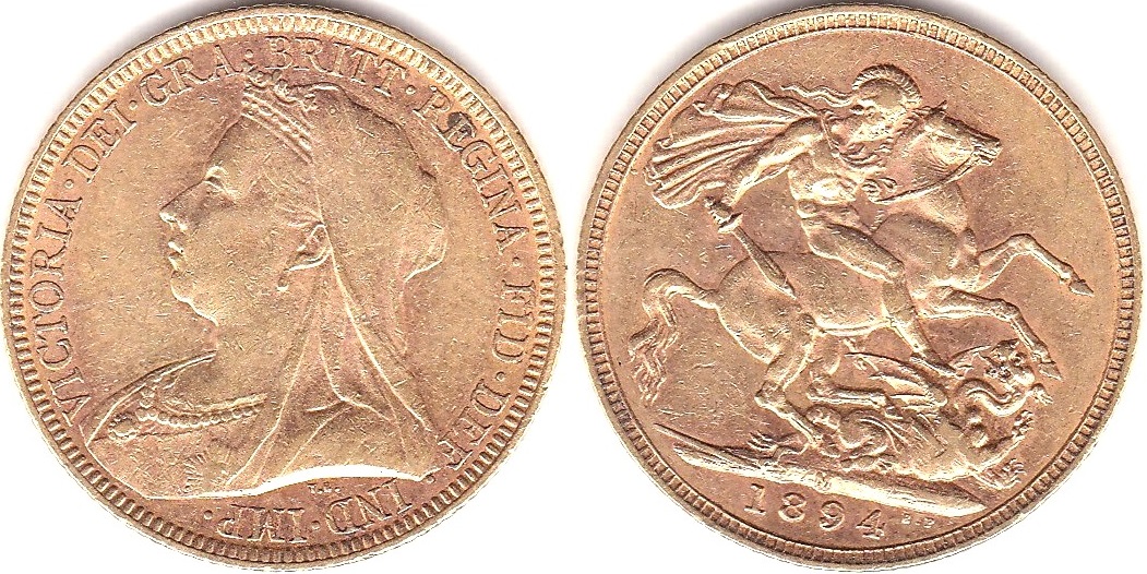 1894 Sovereign, AVF, S3874