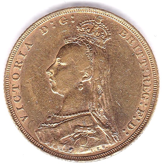 1891 Sovereign, EF - Image 3 of 3