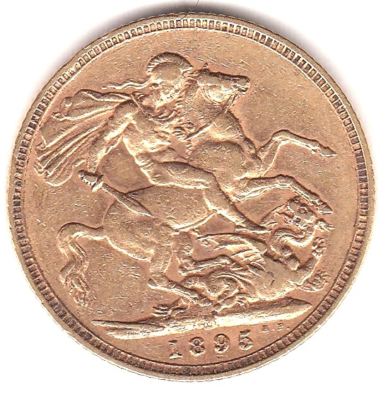 1895 Sovereign, AVF, S3874 - Image 2 of 3