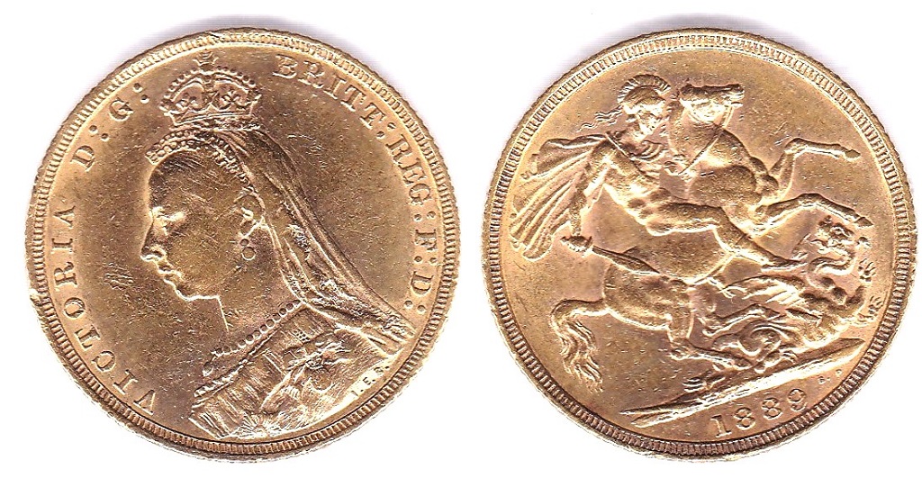 1889 Sovereign, AEF