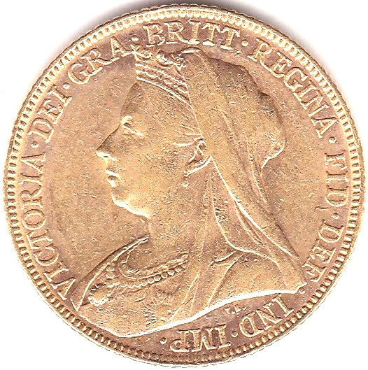 1897 Sovereign, Melbourne Mint, AVF, S3875 - Image 2 of 3