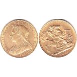 1899 Sovereign, AVF, S3874