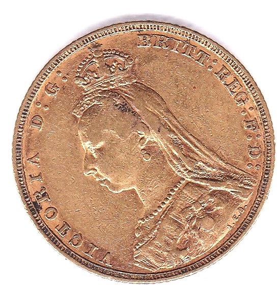 1892 Sovereign, VF - Image 3 of 3