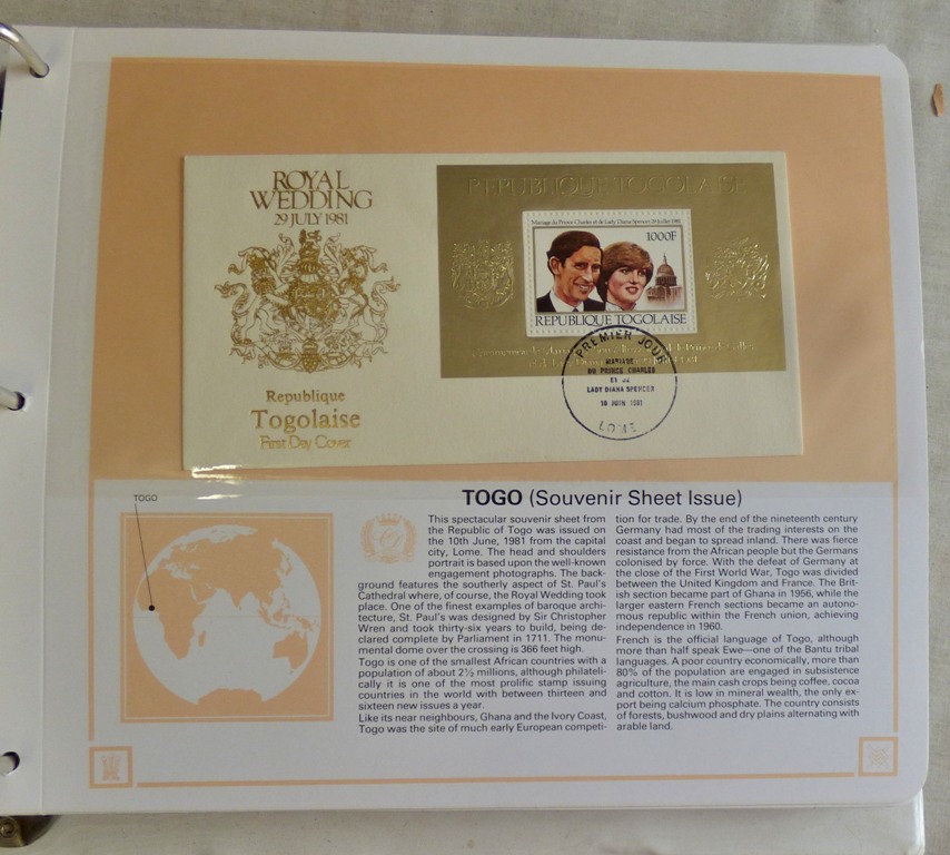 First Day Covers-Commonwealth 1981 Royal Wedding Princes Charles and Princess Diane - large first - Image 2 of 3