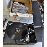 Vintage Gramophone- 'The Masters Voice' made by "The Gramophone Company Ltd, Hayes Middlesex -
