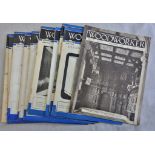 Woodworkers Magazines 1949 to 1955-invaluable guides to making bookcases; Television-Radiogram