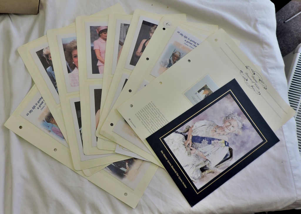 Royalty collection including 30 FDC's with Princess Diana etc., Sandringham and some other better