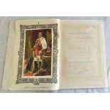 The Illustrated London News Record of the Coronation King Edward VII & Queen Alexandra 1902 - tissue