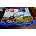 Railway World Magazines- 1960's-1970's- fully illustrated in colour of different railways and trains