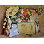 Breweriana - Beer Mats carton of very clean several older beer mats - good lot (100's) (Box