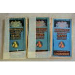 Bartholomew's Maps-Booklets (3) - Lincolnshire, Cambridgeshire, Fenland