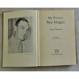 My Partner Ben Hogan, Jimmy Demaret. Hardback, has had a sticker on the front cover, also some