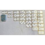 Dominoes - A vintage card Dominset) pack