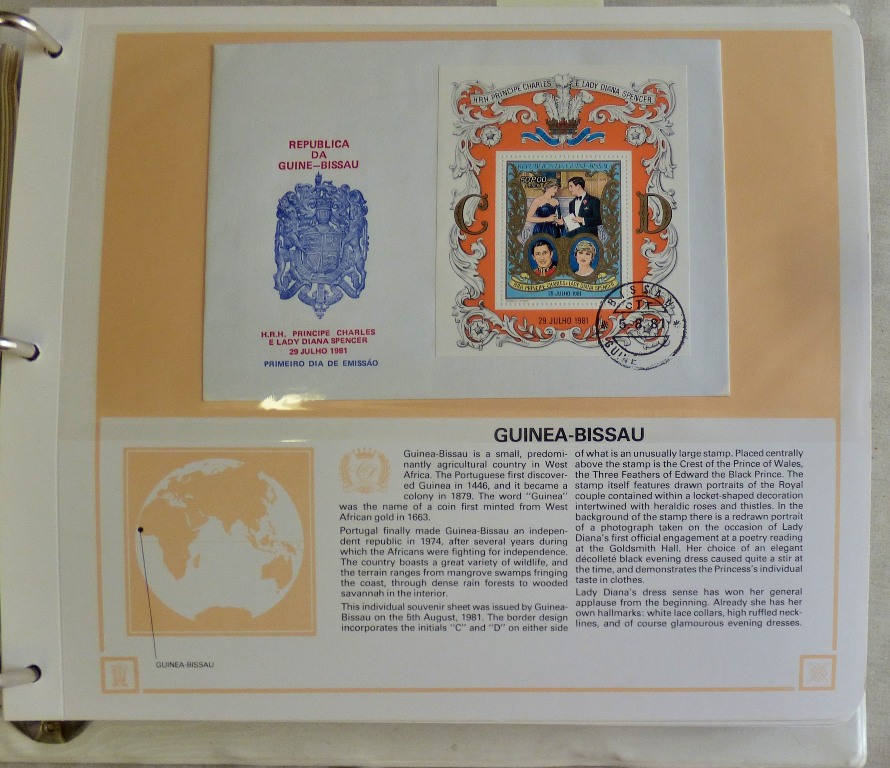 First Day Covers-Commonwealth 1981 Royal Wedding Princes Charles and Princess Diane - large first - Image 3 of 3