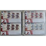 Great Britain/Olympic 2012 complete set of (29) official First Day Covers with sheetlets of (6)